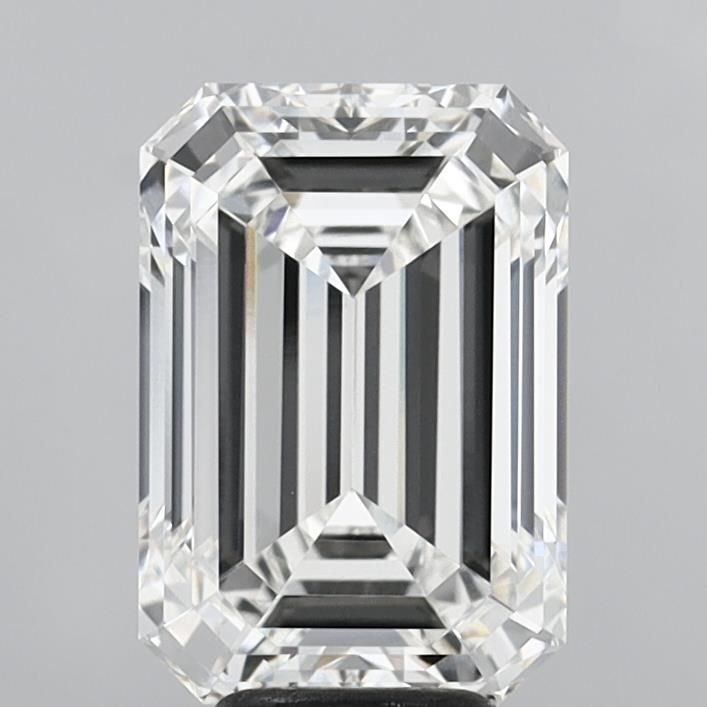 6.58 ct. emerald Lab Grown Diamond front image