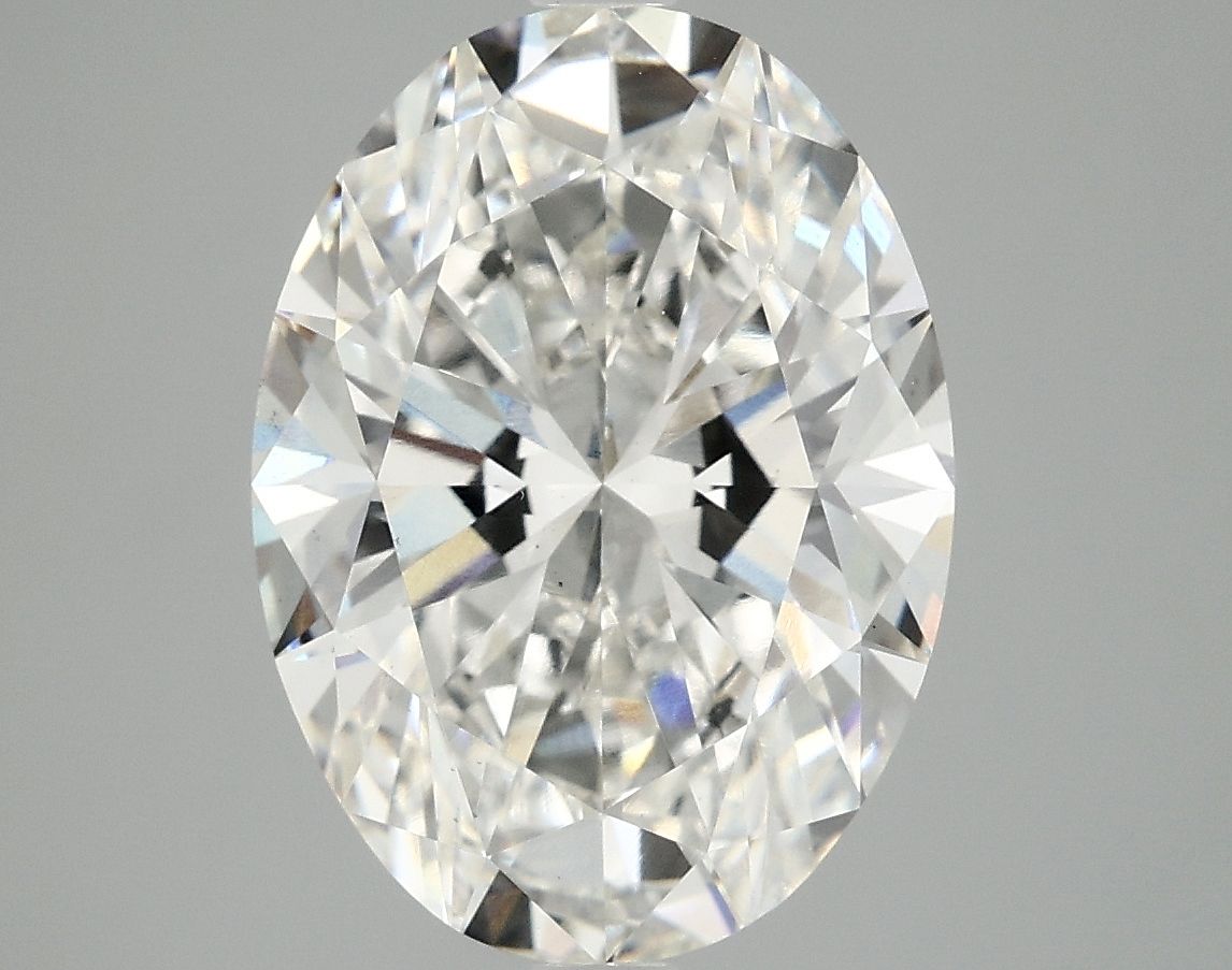 5.05 ct. oval Lab Grown Diamond front image