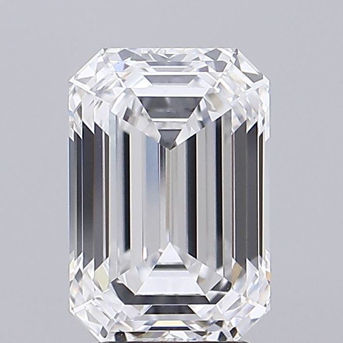 4.20 ct. emerald Lab Grown Diamond front image