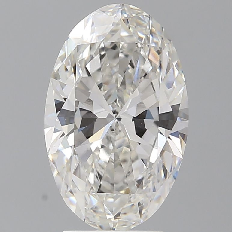 3.60 ct. oval Lab Grown Diamond front image