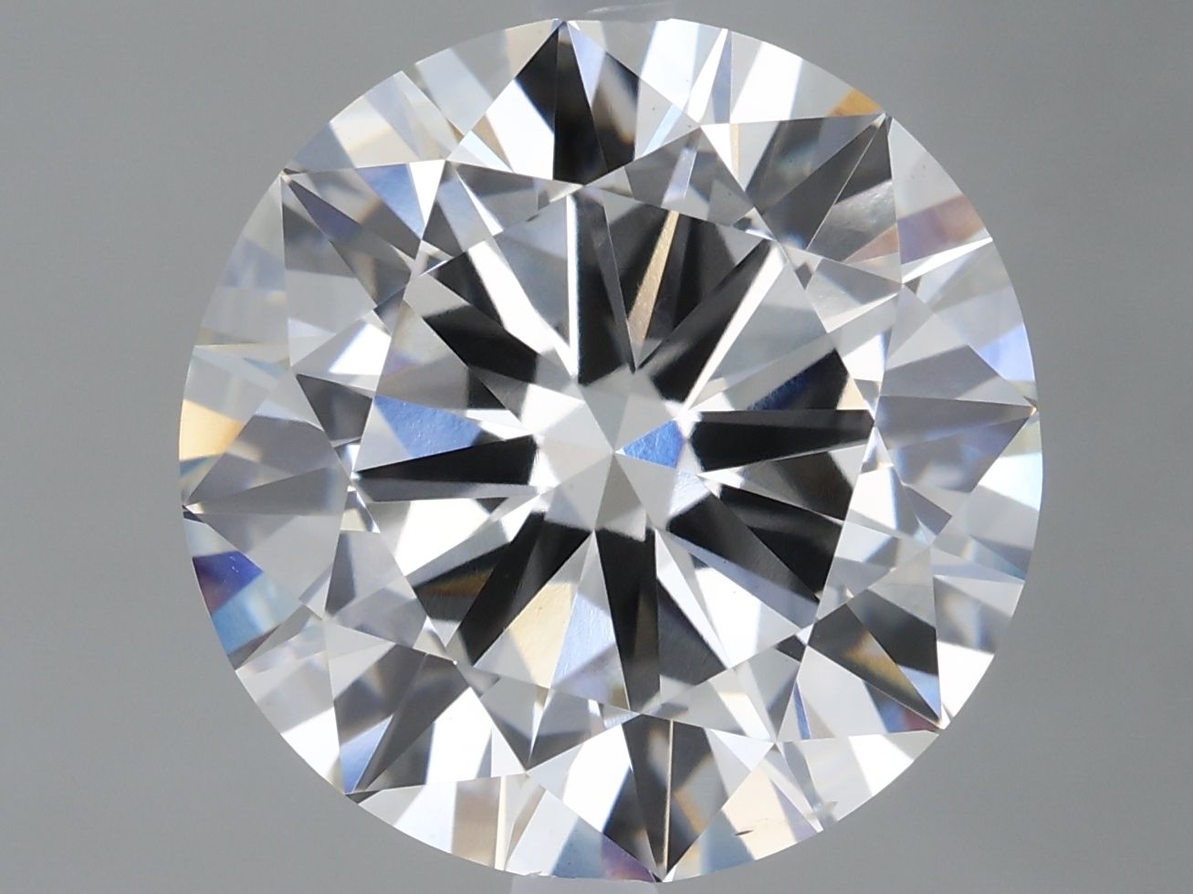 5.00 ct. round Lab Grown Diamond front image