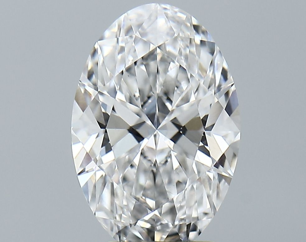 3.06 ct. oval Lab Grown Diamond front image
