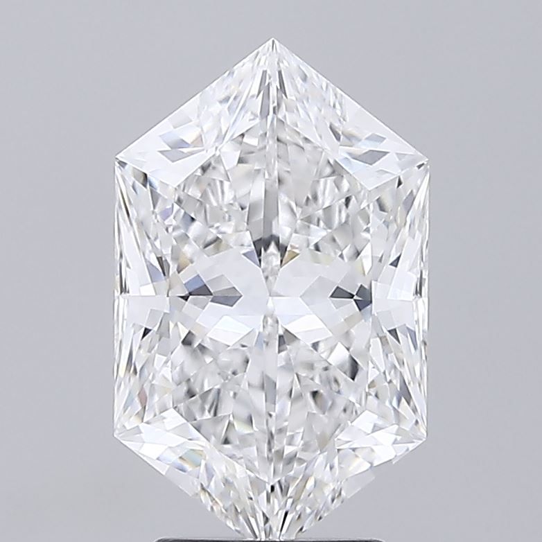 3.01 ct lab-grown Hexagonal Diamond
