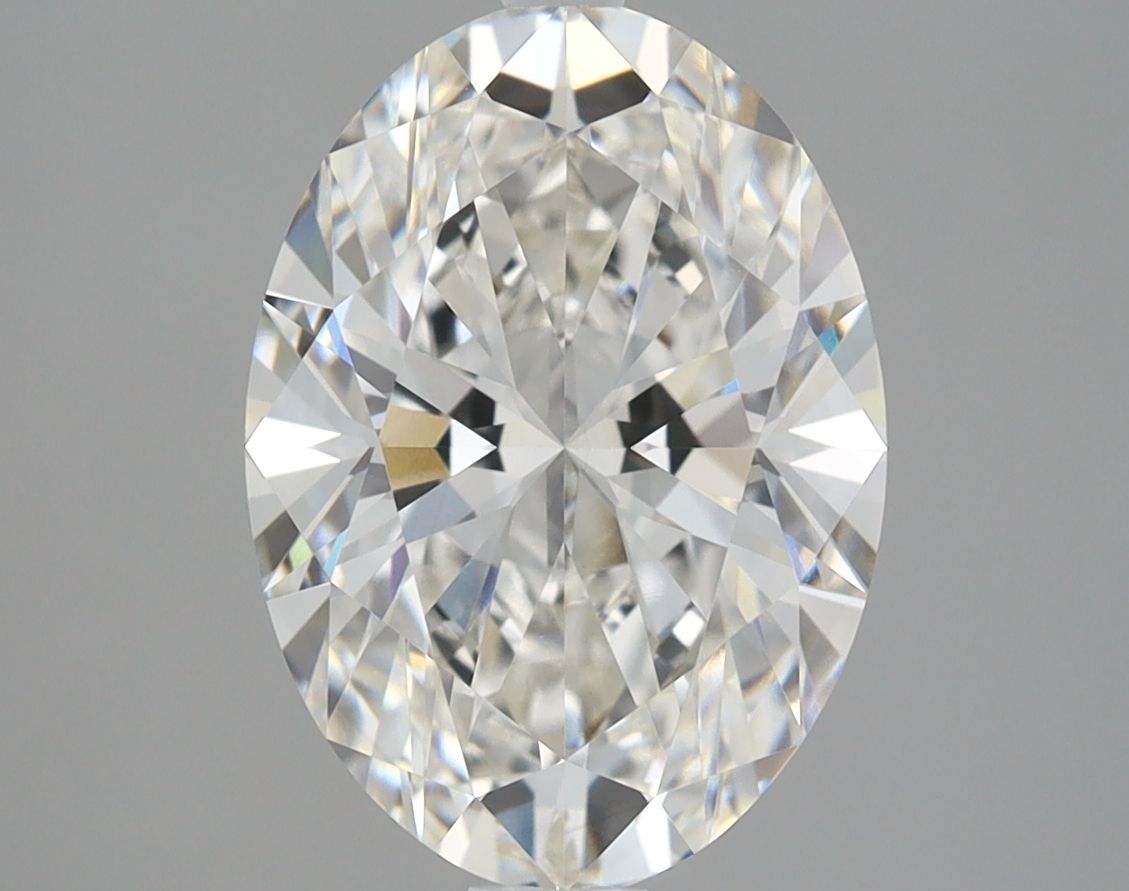 3.90 ct. oval Lab Grown Diamond front image