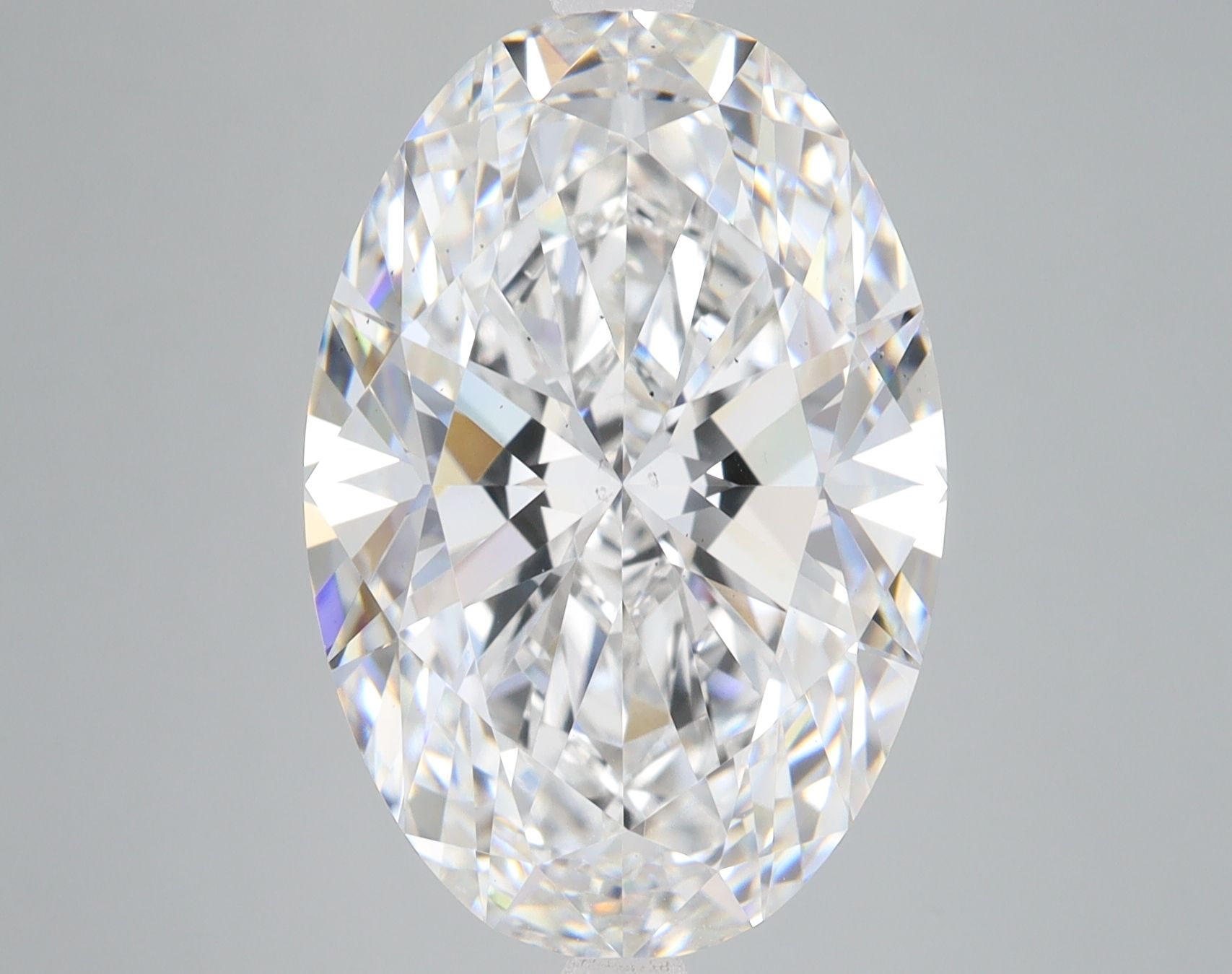 9.42 ct. oval Lab Grown Diamond front image