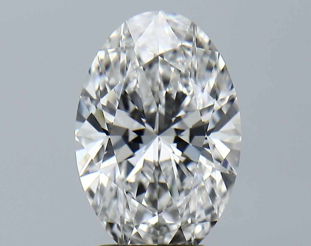 3.41 ct. oval Lab Grown Diamond front image