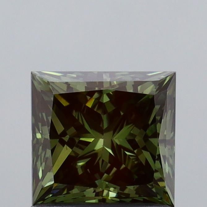 1.02 CT Fancy Deep Green PRINCESS
