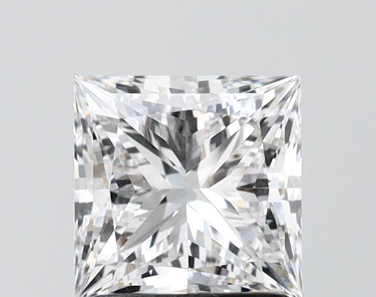 1.76 ct. princess Lab Grown Diamond front image