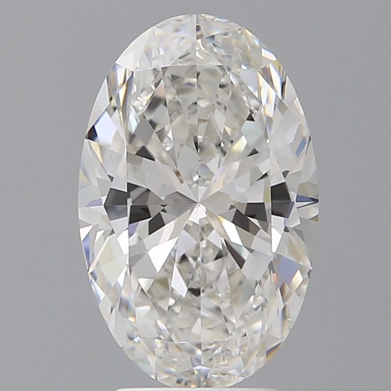 4.08 ct. oval Lab Grown Diamond front image