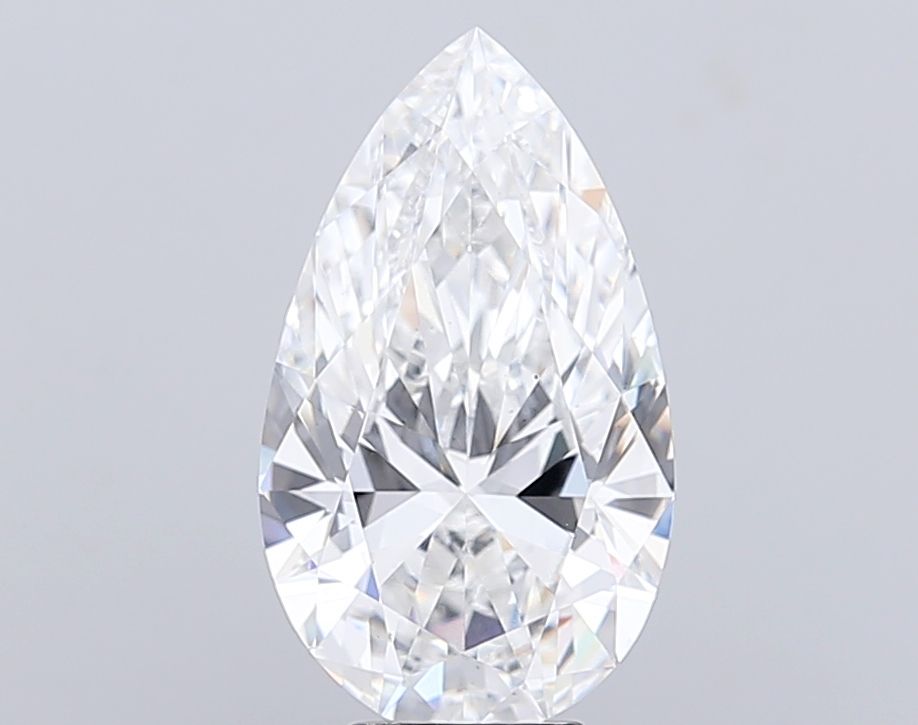 6.60 ct. pear Lab Grown Diamond front image