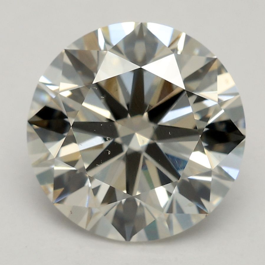 2.70 ct. round Lab Grown Diamond front image
