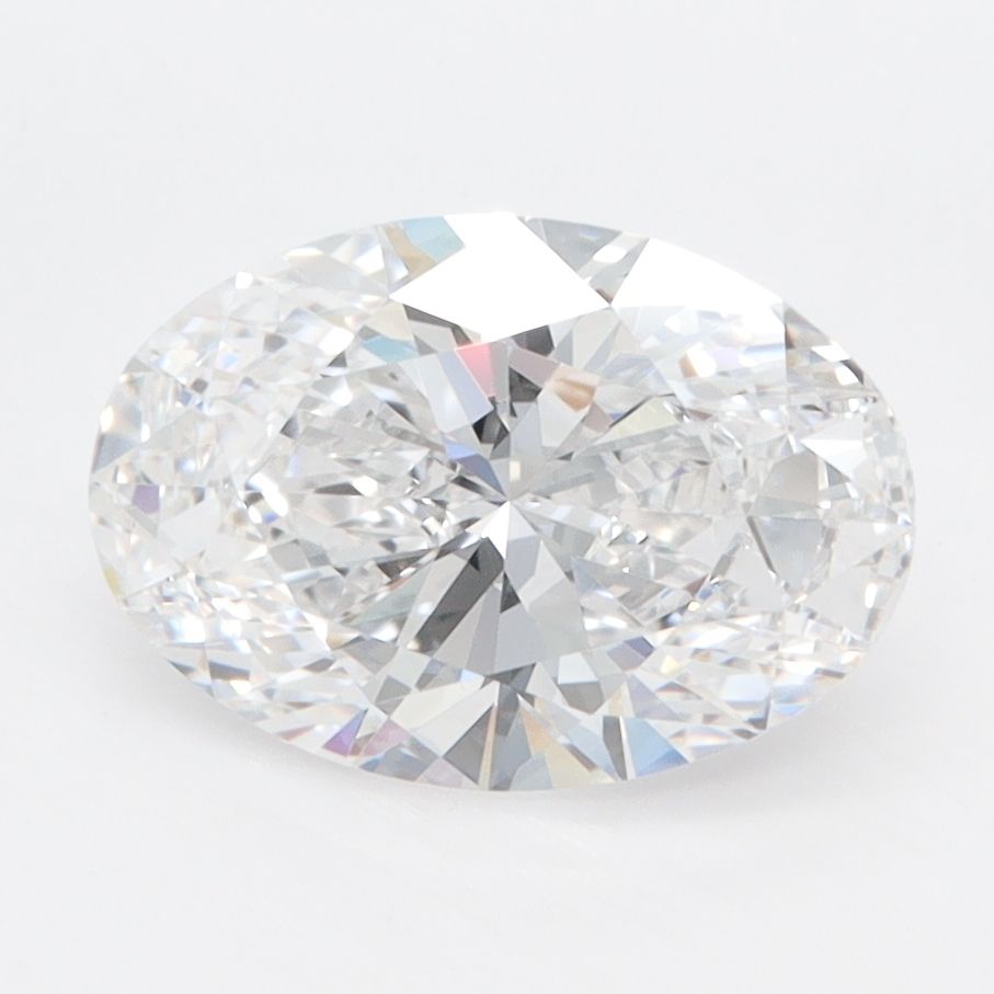 2.08 ct. oval Lab Grown Diamond front image