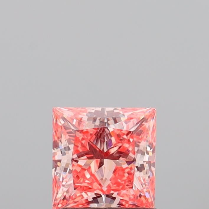 1.1 CT Fancy Vivid Orangey Pink PRINCESS