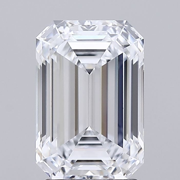 2.58 ct. emerald Lab Grown Diamond front image