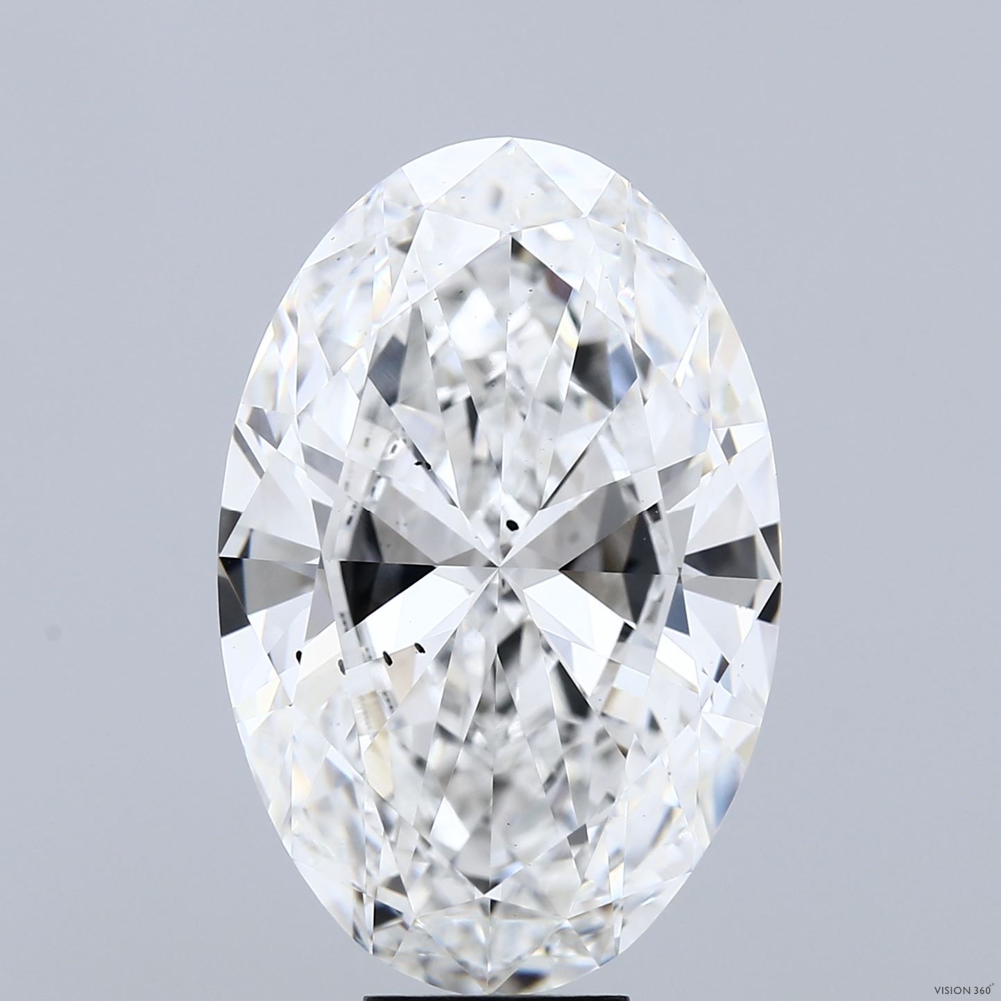 12.20 ct. oval Lab Grown Diamond front image