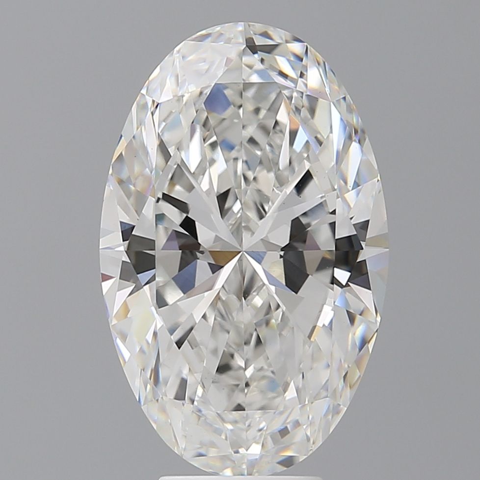 7.02 ct. oval Lab Grown Diamond front image