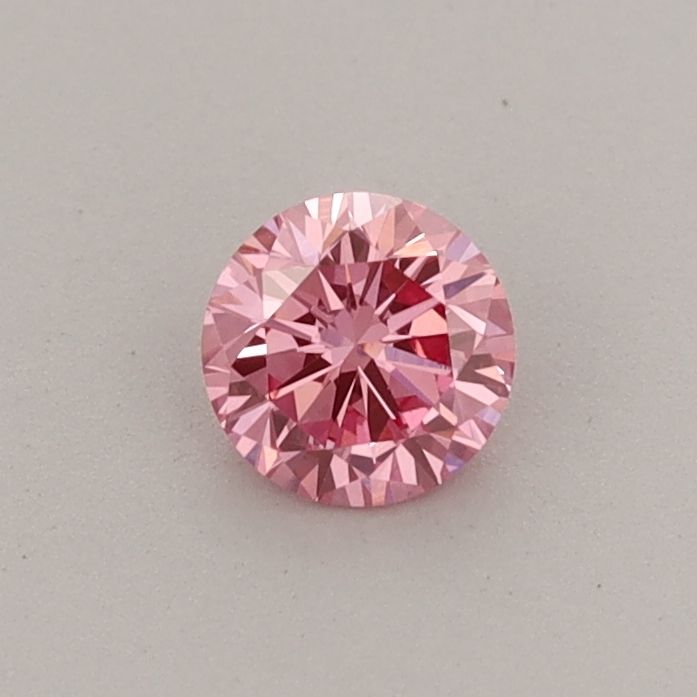 0.32 CT Fancy Vivid Pink ROUND