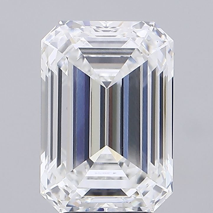 6.13 ct. emerald Lab Grown Diamond front image