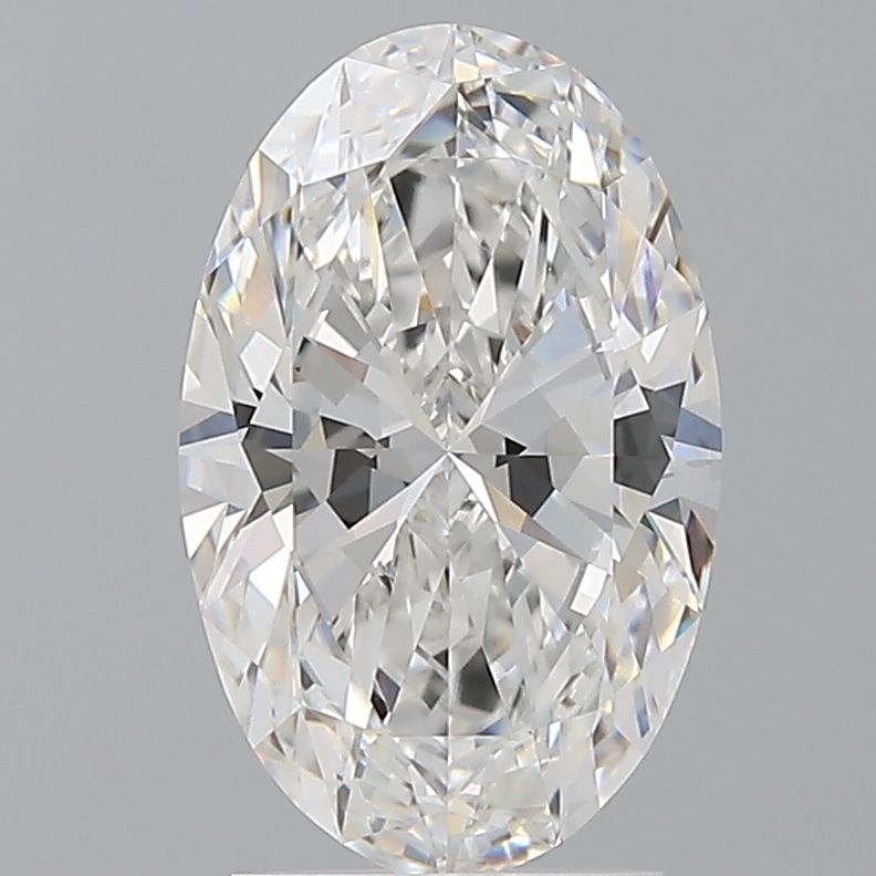 2.57 ct. oval Lab Grown Diamond front image