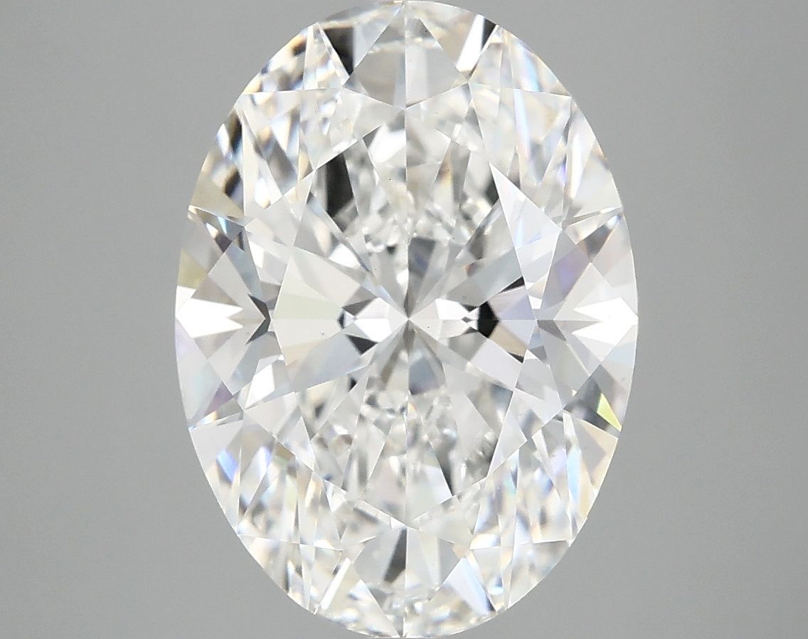 5.04 ct. oval Lab Grown Diamond front image