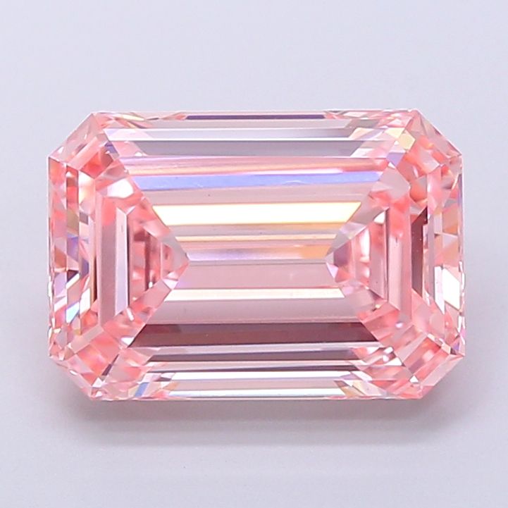5.01 ct. emerald Lab Grown Diamond front image