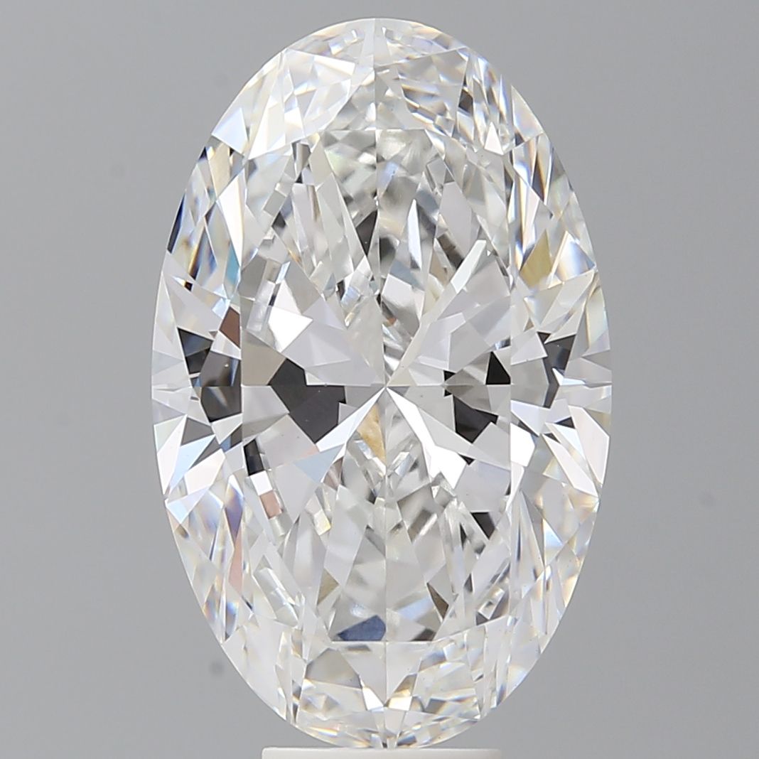 9.10 ct. oval Lab Grown Diamond front image