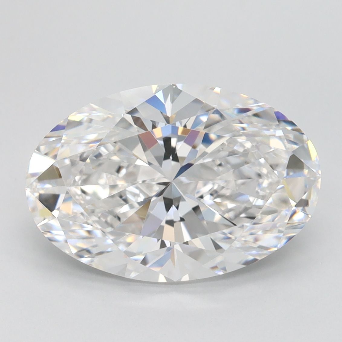 2.90 ct. oval Lab Grown Diamond front image