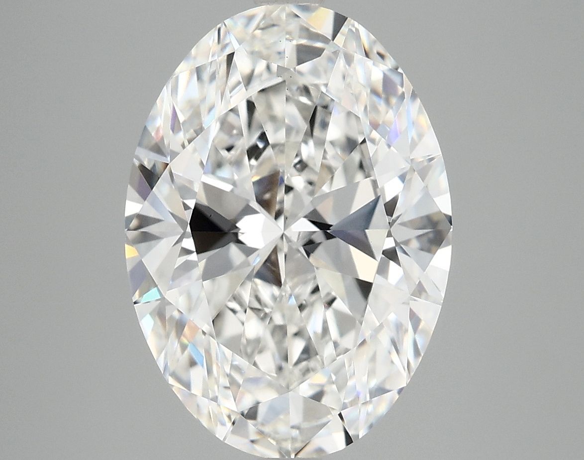 5.01 ct. oval Lab Grown Diamond front image
