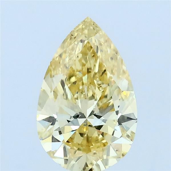 1.09 CT Fancy Yellow PEAR