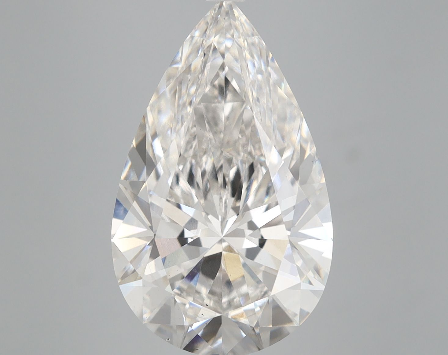 5.70 ct. pear Lab Grown Diamond front image