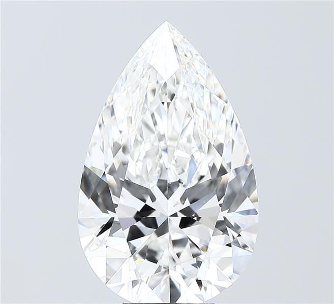 6.05 ct. pear Lab Grown Diamond front image