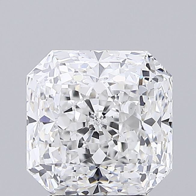 3.06 ct lab-grown Square radiant Diamond