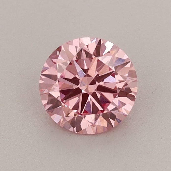 0.63 CT Fancy Vivid Pink ROUND