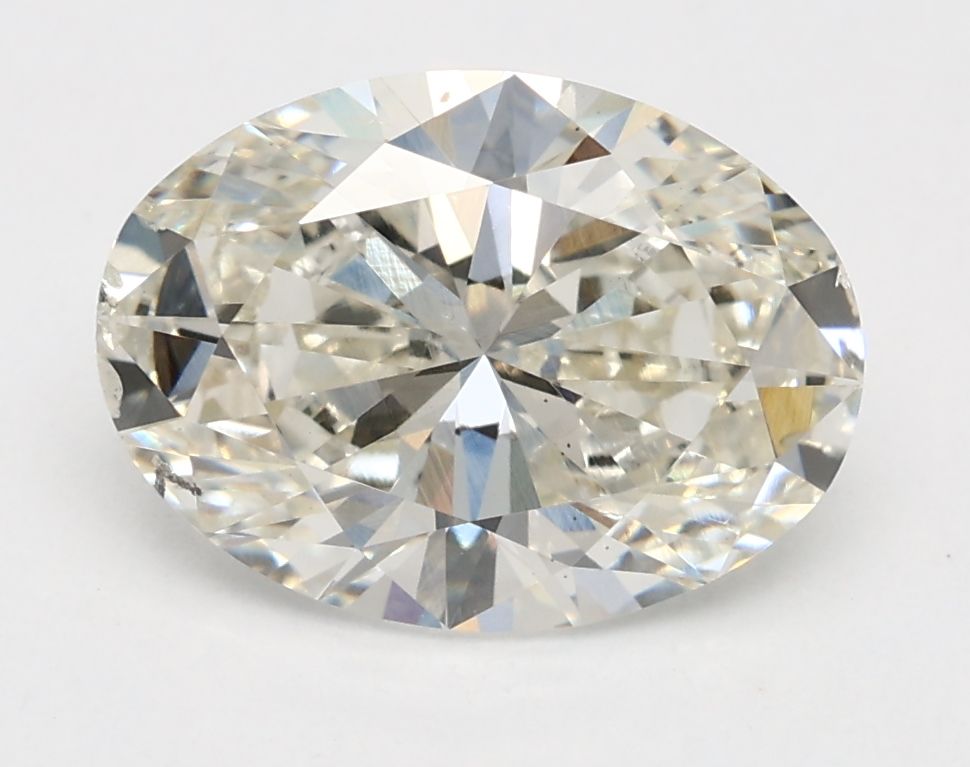 2.02 ct. oval Lab Grown Diamond front image