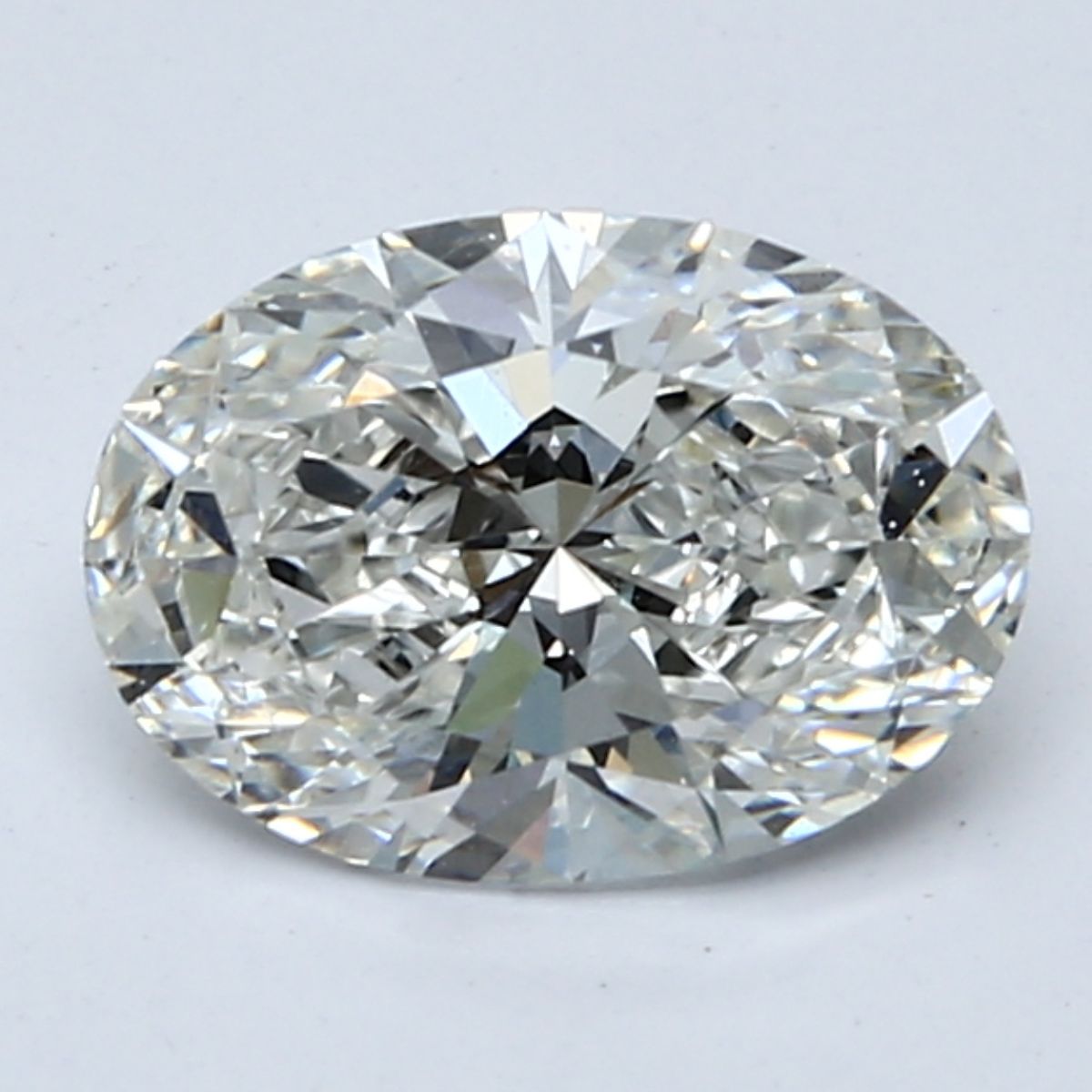 2.03 ct. oval Lab Grown Diamond front image