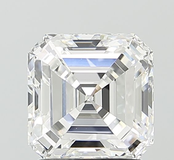 Diamant Asscher 2.06 ct - Couleur E - Pureté VVS2