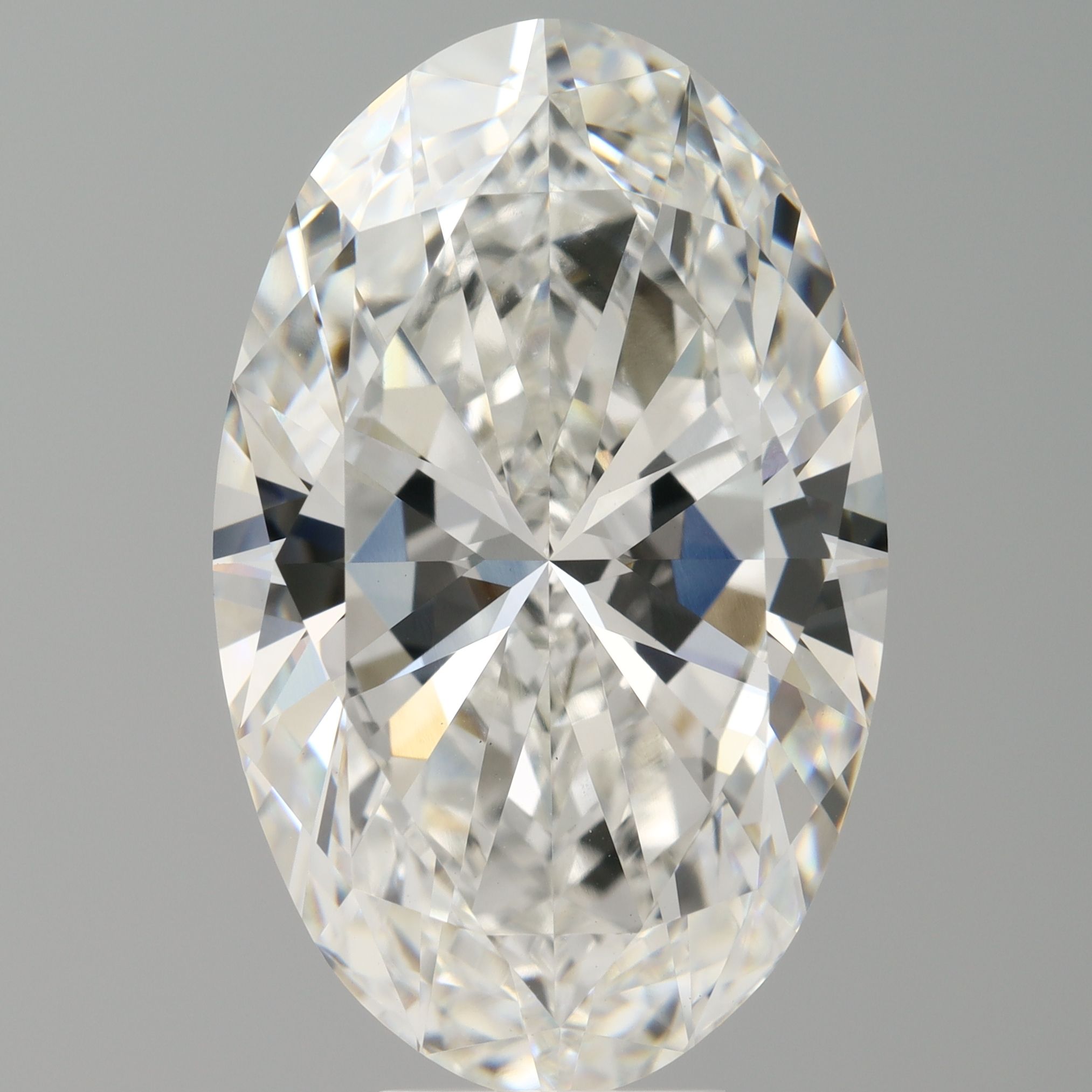 9.01 ct. oval Lab Grown Diamond front image