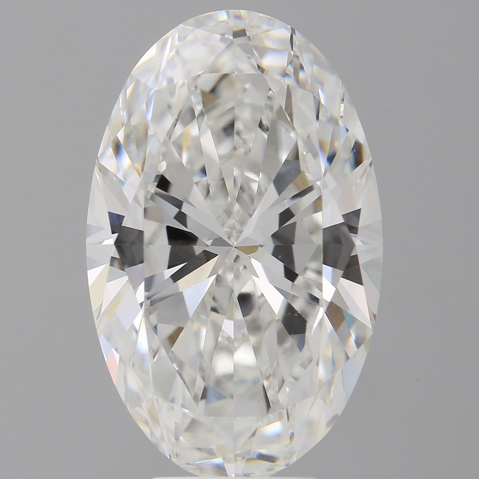 7.52 ct. oval Lab Grown Diamond front image