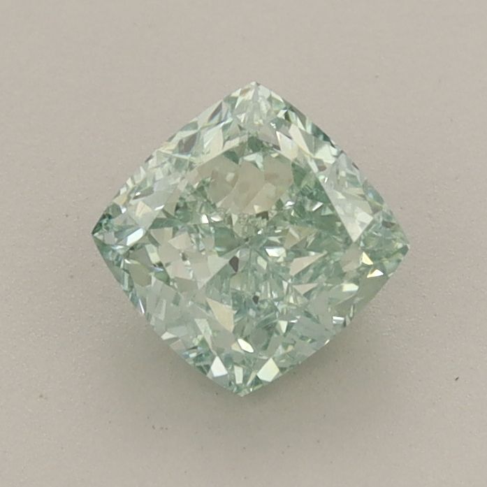 0.9 CT Fancy Intense Green CUSHION MODIFIED