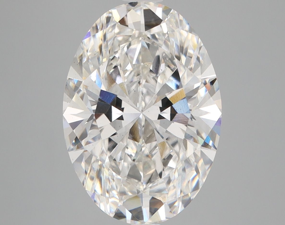 4.08 ct. oval Lab Grown Diamond front image