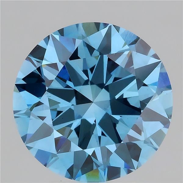 5.00 ct. round Lab Grown Diamond front image
