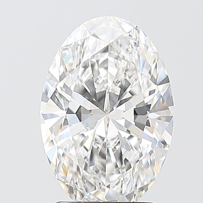 2.08 ct. oval Lab Grown Diamond front image