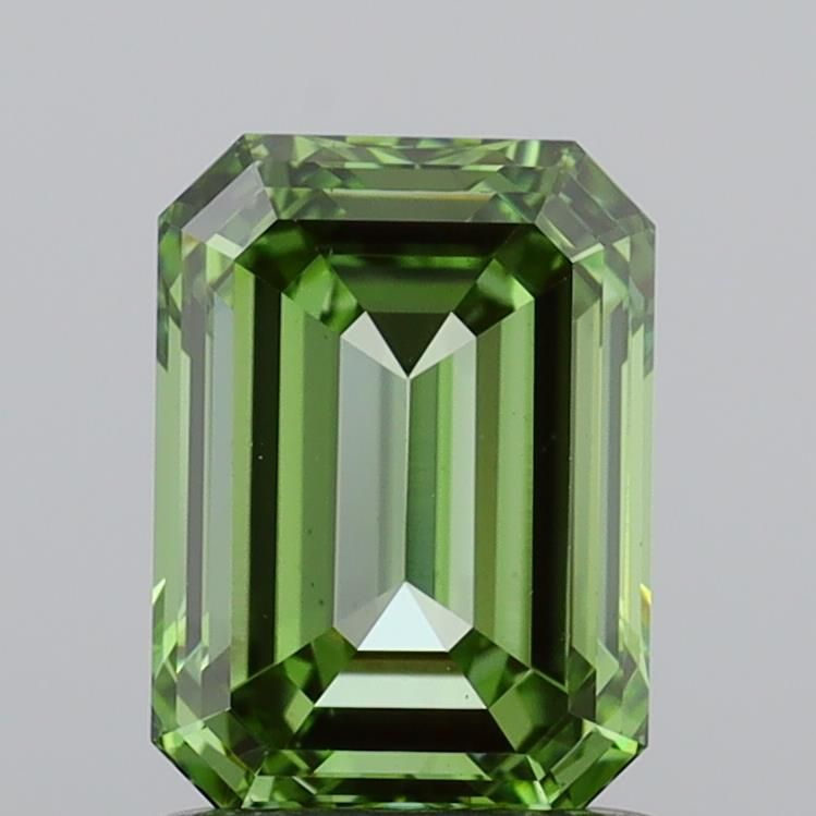 1.31 ct. emerald Lab Grown Diamond front image