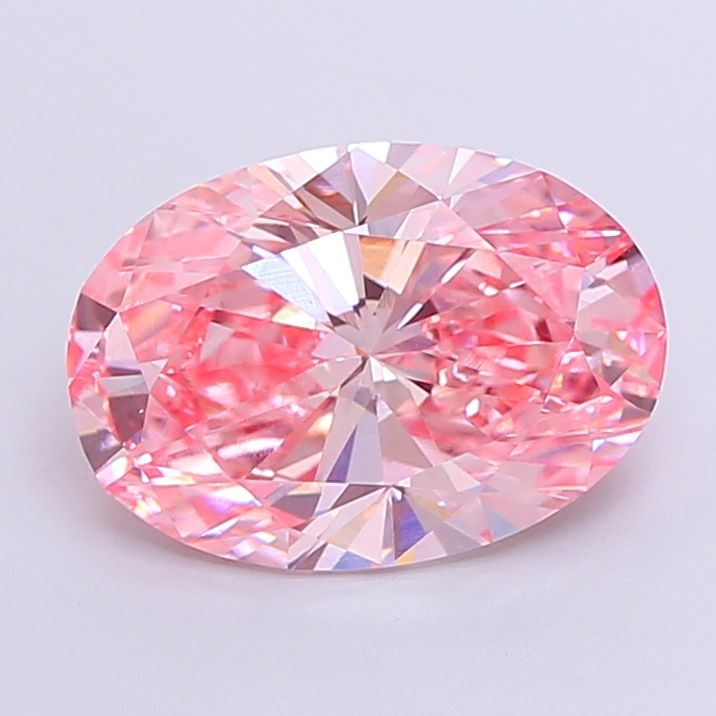 3.24 ct. oval Lab Grown Diamond front image