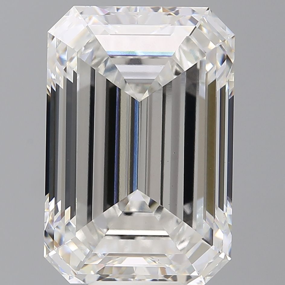12.58 ct. emerald Lab Grown Diamond front image