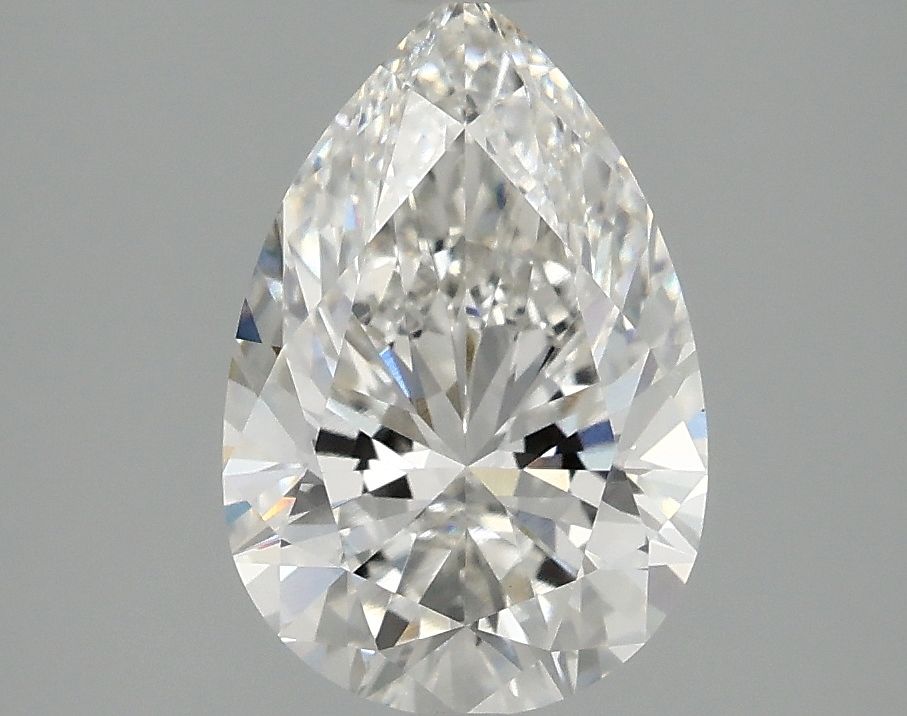 2.10 ct. pear Lab Grown Diamond front image
