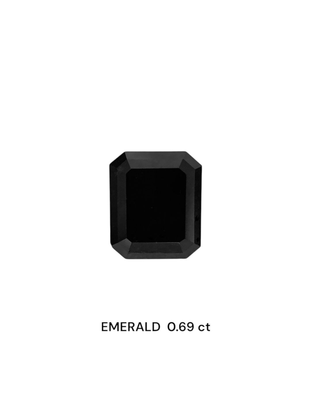 Diament 0.69 ct Fancy Black/VVS2