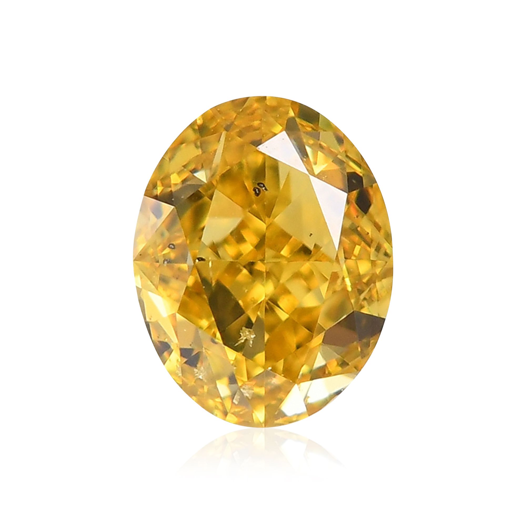 Diament 0.5 ct Fancy Vivid Yellow/SI1