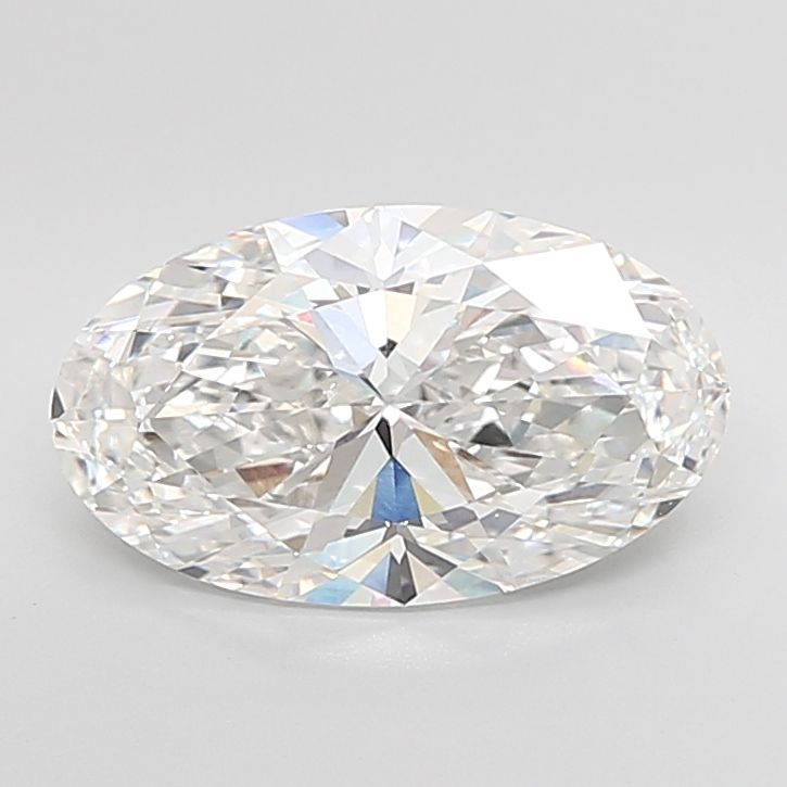 5.44 ct. oval Lab Grown Diamond front image