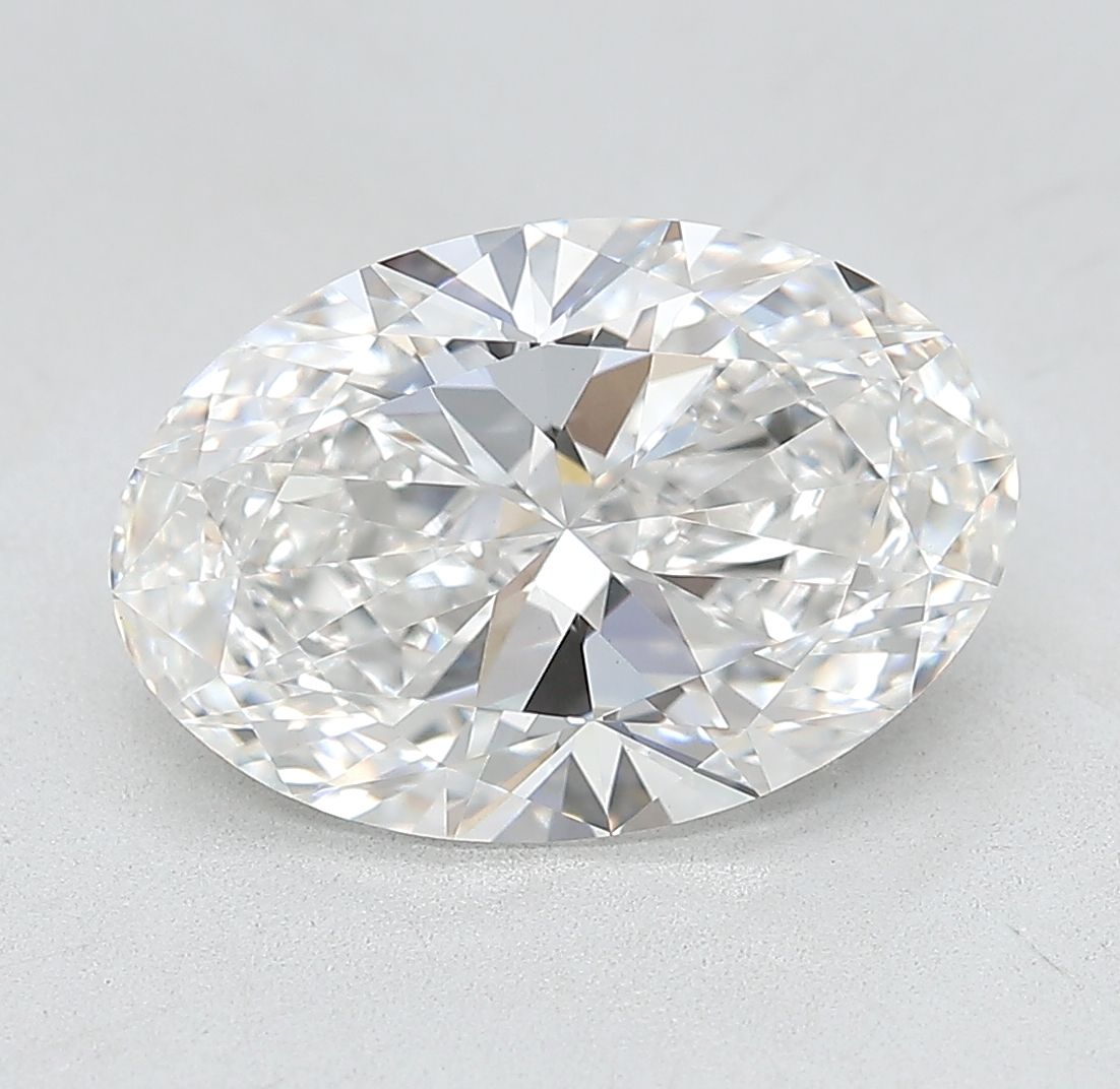 3.11 ct. oval Lab Grown Diamond front image